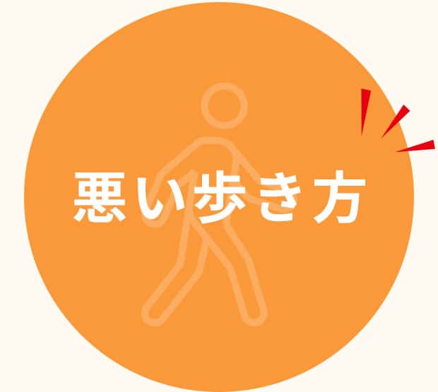 悪い歩き方